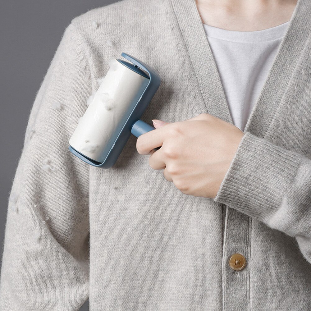 Afscheurbare roller type kleverige haarborstel thuis bank huisdierhaar kleding kleverige haarroller voor haarreinigingsborstel