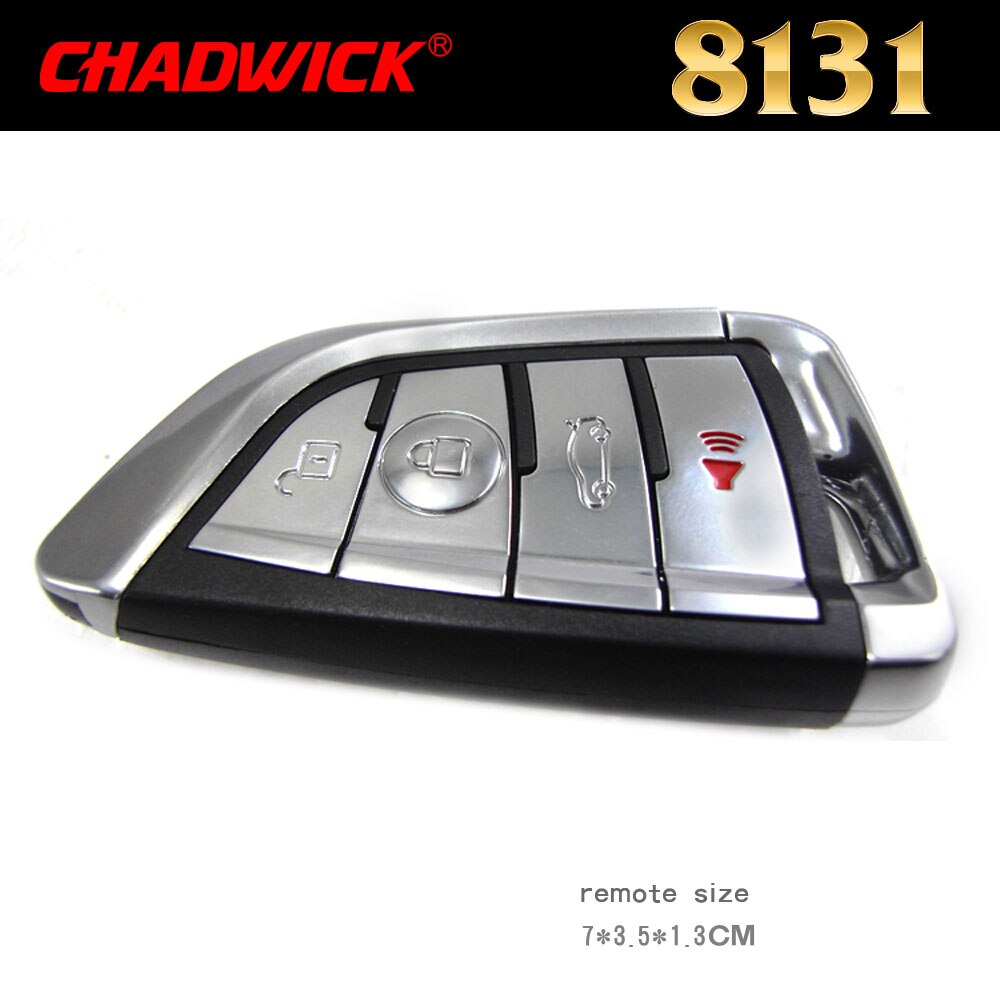 8131Non-destructive installatio car alarm system DIY connect battery easy universal 12v vehicle sound alund siren CHADWICK