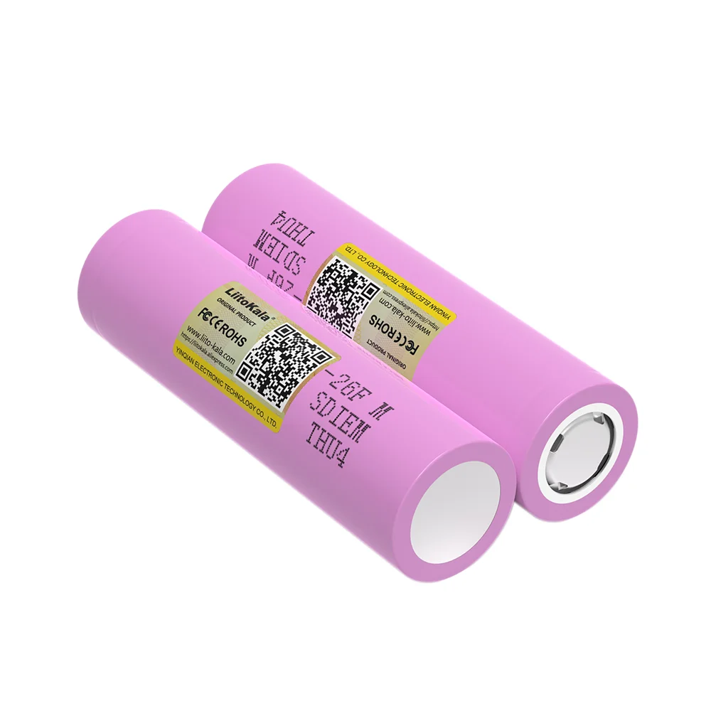 Liitokala 3.7V 2600Mah 18650 Batterij Icr18650 26fm Lithium Ion Batterij Power Bank Batterij Baterias Recargables