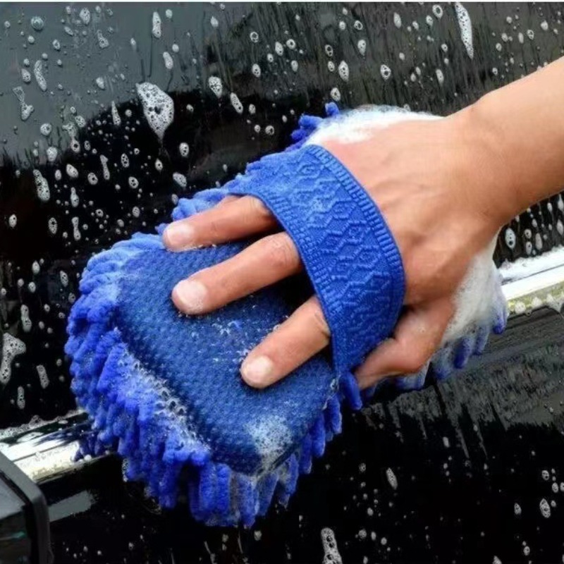Esponja Coral para lavadora de coche, cepillos para el cuidado del coche, toalla de lavado, herramienta de limpieza automática, accesorios para coche, 1 Uds.