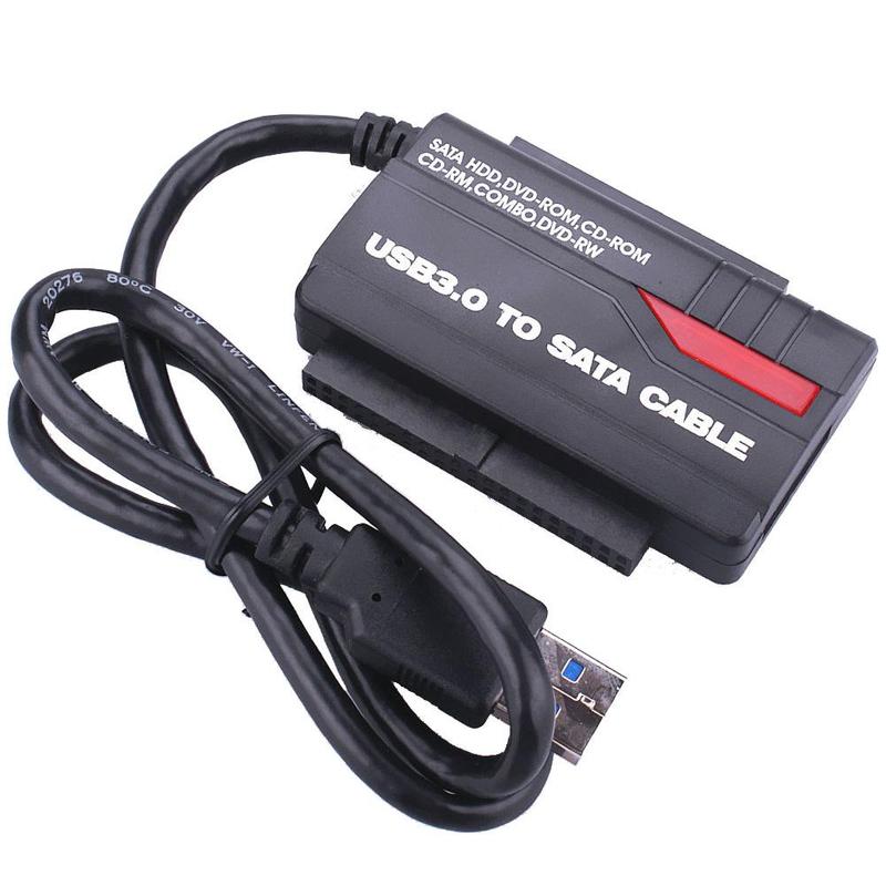 USB3.0/2.0 Fast Drive Line IDE/SATA cable Hard Adapter HDD Convert 2.5 Inch Mobile Reader 3.5 Adapter Connection Card Inch Q6I2: Default Title