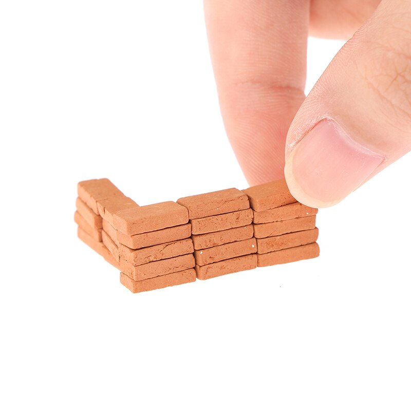 50PCS Sand Table Simulation Brick DIY Building Scenery Portable Miniature Durable Kids Decorative Toy Landscape Modelling