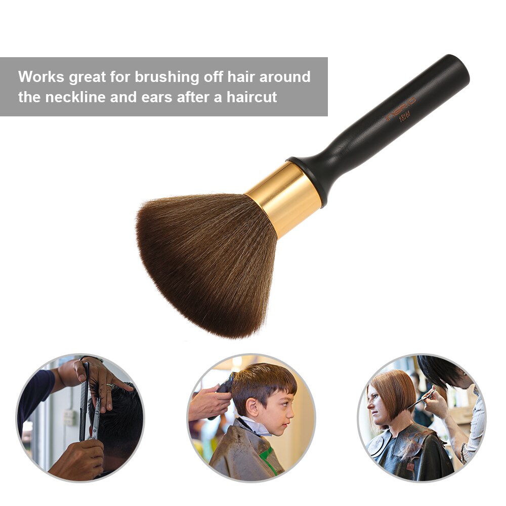 Zachte Hals Gezicht Duster Kapper Borstel Haar Sweep Kappers Haar Knippen Salon Stylist Haarborstel Nek Stofdoek Borstel