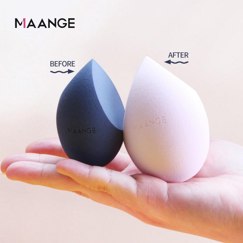 2pcs/set Heart-shaped Sponge Puff Wet Dry Beauty Face Foundation Powder MakeUp Cosmetics Makeup Egg Puff Tools Accessories