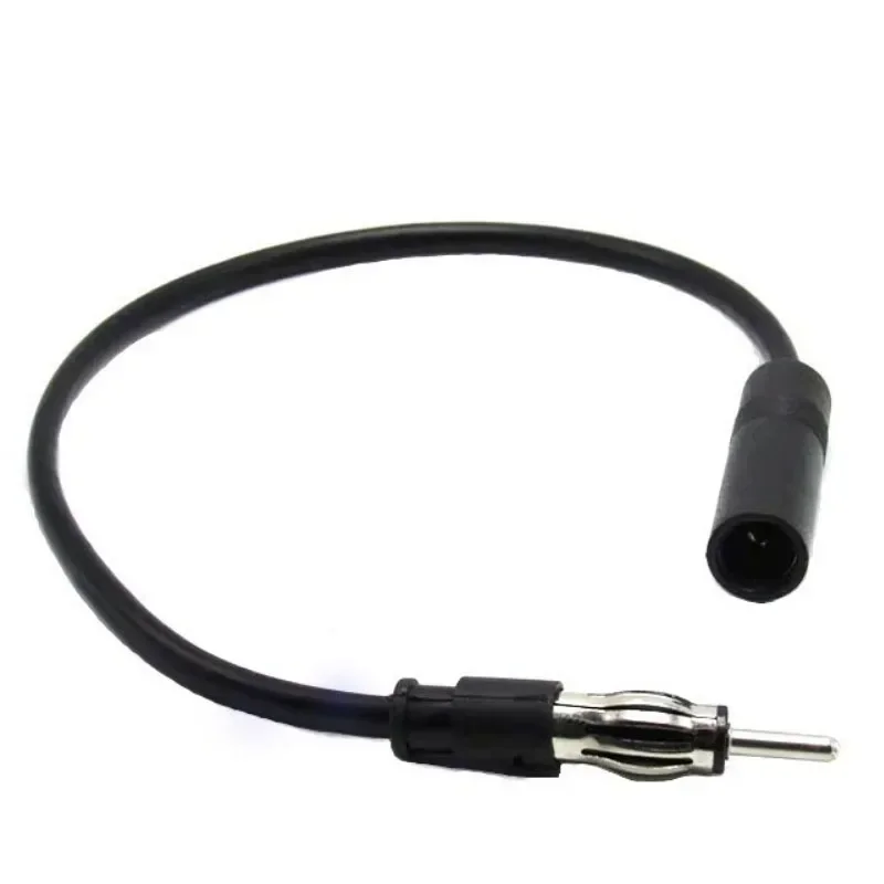 Autoradio-Antennen-Verlängerungskabel, 35 cm, 13 Zoll, Auto, FM, AM, Radio, Autoantenne, Verlängerungskabel, Kabel, DIN-Stecker, Stecker, Koaxialkabel: Default Title
