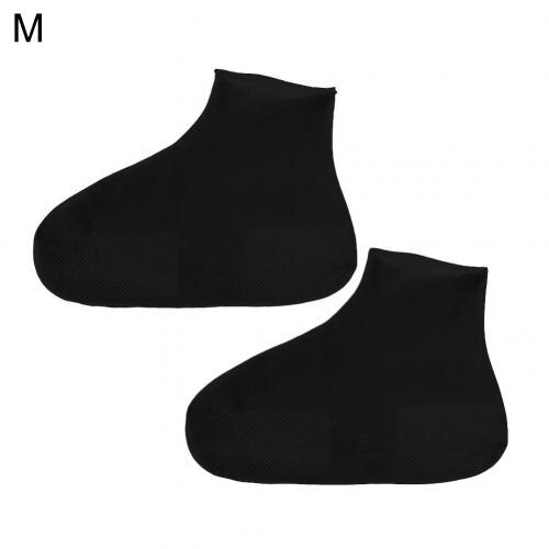 1 paire anti-dérapant Couvre-chaussure Imperméable Réutilisable Pluie Botte Moto Couvre-chaussures: 3