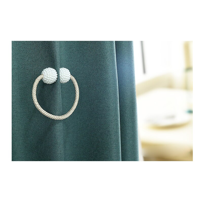 2 stuks prachtige parel gordijn ringen gespen magnetische sluiting gordijn Tieback mode gordijnen Clips Accesori