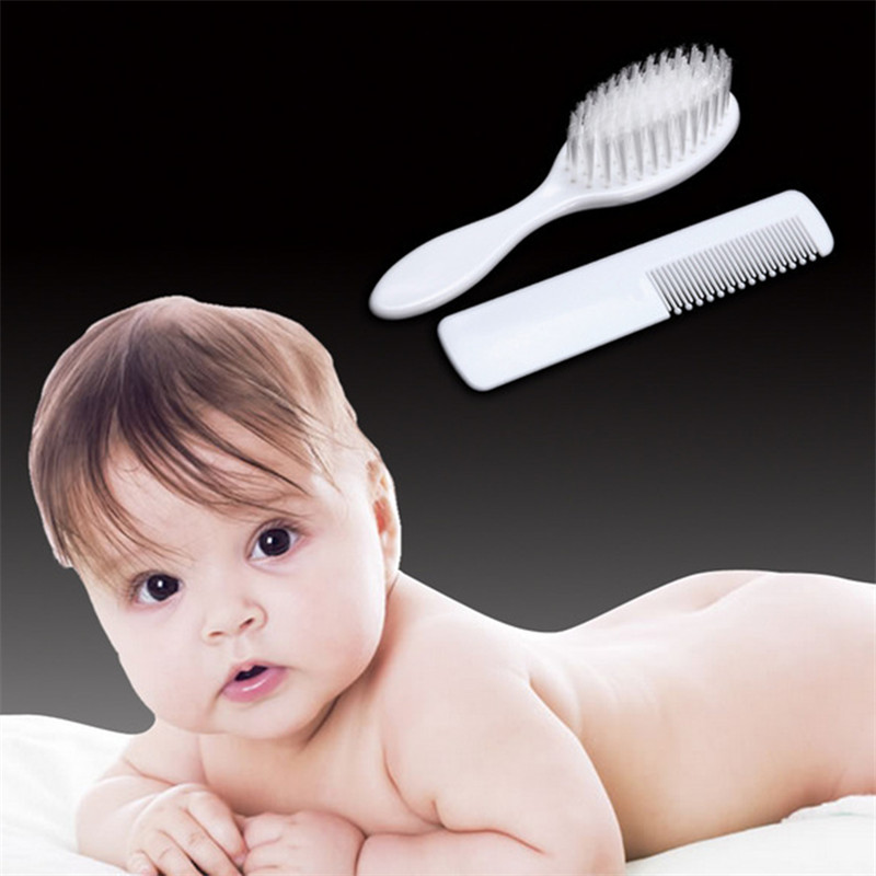 2 Stks/set Pasgeboren Baby Haarborstel Mini Draagbare Baby Kam Haar Borstel Bad Borstel Kam Massager Borstels Baby Veiligheid