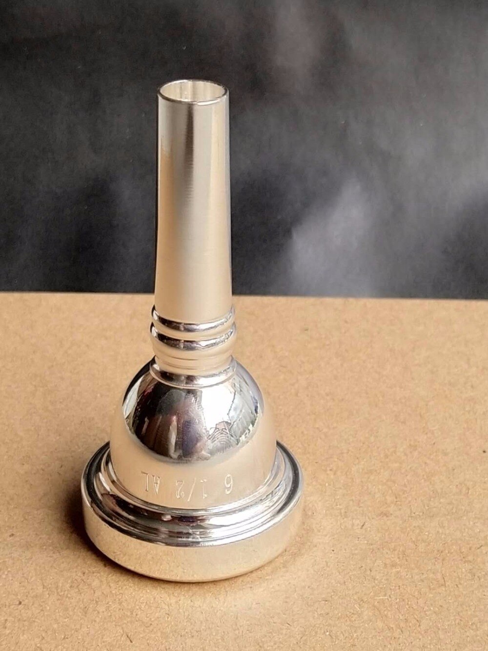 Electroplating silver baritone trombone mouthpieceAL copper alloy small accessories practice beginners