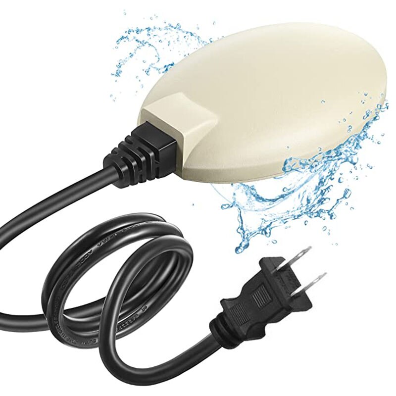 Riscaldatore del Deicer del bagno dell'uccello riscaldatore di acqua del Deicer del Birdbath controllato termostaticamente automatico per il Patio del prato inglese del giardino B99: WHITE