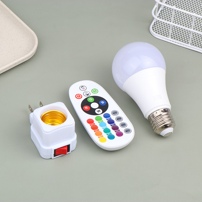 LED farbige Glühbirnen bunte Fernbedienung Glühbirne RGB Farbwechsel Globus E27 Schraube Mund Innen beleuchtung Dimmen kleine Nacht lampe