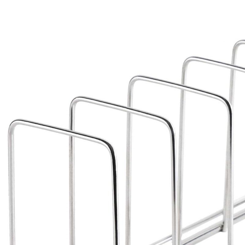 Kitchen Organizer Stainless Steel Dish Bowl Rack Drying Shelf Utensil Cutlery Drainer Storage Holder
