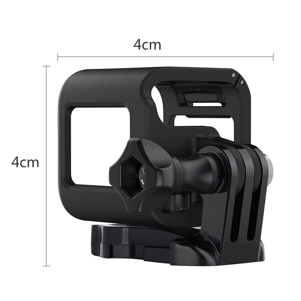 Capa protetora de câmera para gopro hero 4, suporte de montagem protetor de armação para gopro hero 5, acessórios de protetor de câmera