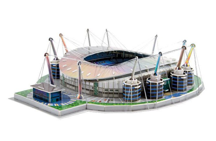 3D Puzzle World Soccer Stadium European Soccer Club Competition Football Game Assemble Architecture Model Children's Puzzle Toy: NO 12