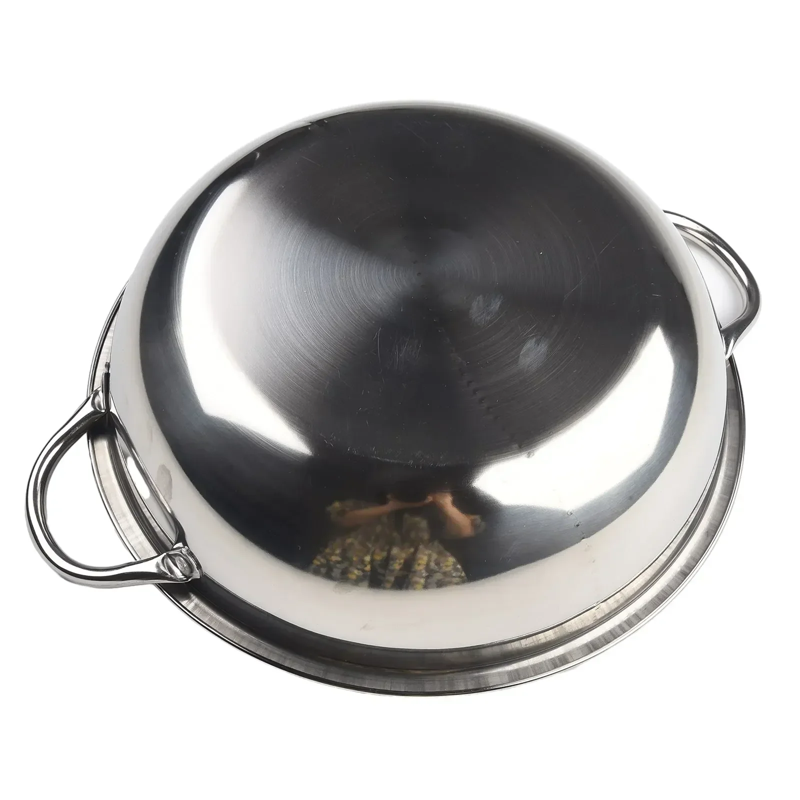 28/30 cm Twin Divided Pot Edelstahl Hotpot Küche Herd Hause Kochen Kochgeschirr Teller Teller Kompatibel Herd gasherd