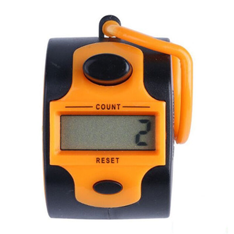 Portable 5 Digit Display Digital Hand LCD Electronic screen Held Tally Counter Finger Mini Handheld Clicker People Counter Meter