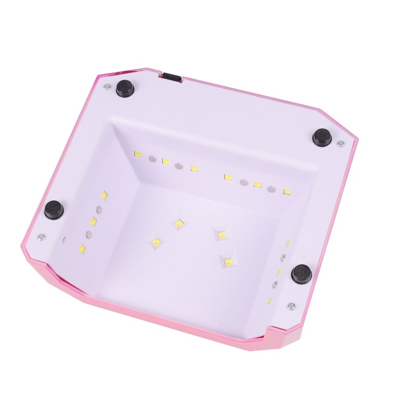 Sun 36W, lámpara de uñas UV y LED mejorada con diamantes para uñas, lámpara de uñas en forma de diamante, curado para esmalte de uñas en Gel UV