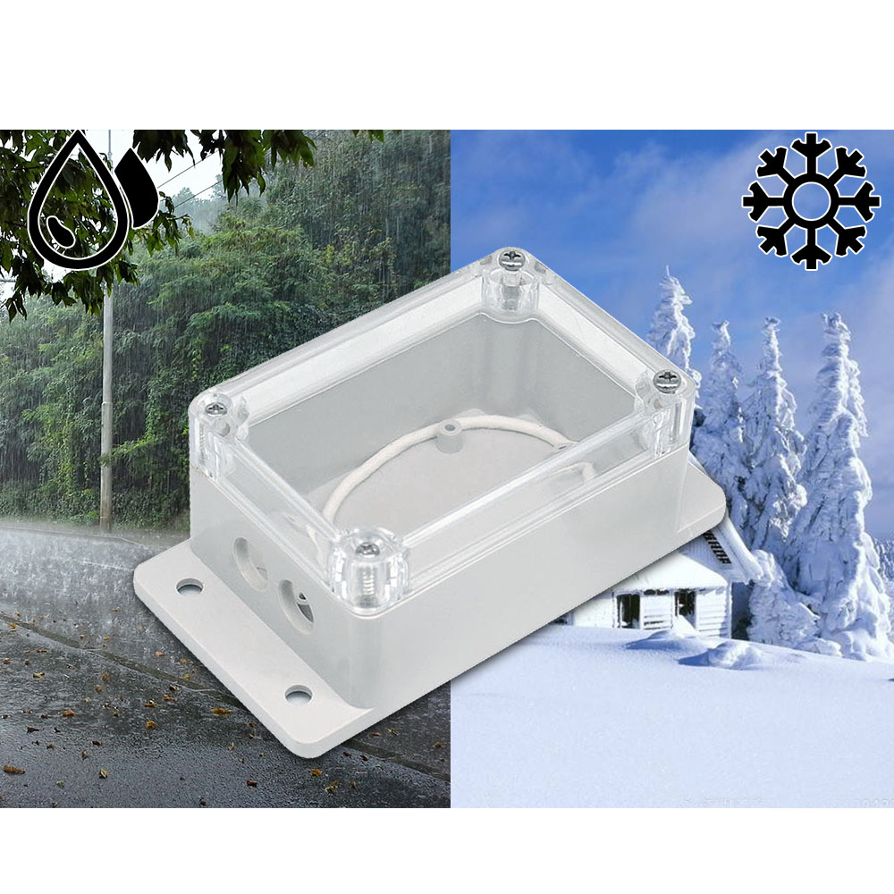 Caja de conexiones impermeable SONOFF IP66, carcasa de plástico para conector de cable, carcasa resistente al agua, compatible con Sonoff Basic/RF/Dual