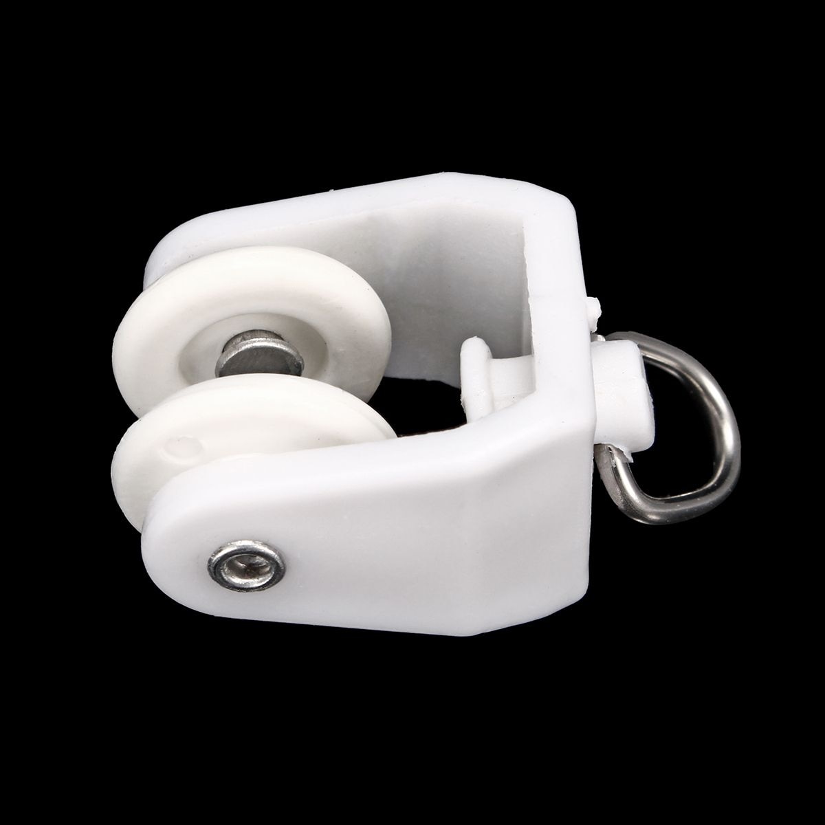 1m Flexible Ceiling Mounted Curtain Track Rail Straight Slide Windows Balcony Curtain Accessories Decoration Top/Side Clamping