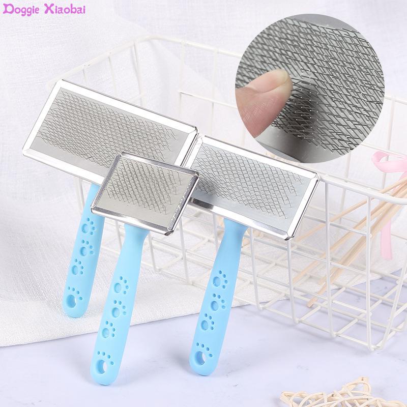 Steel Comb Pet Cat Hair Shedding Combs Dog Hair Re... – Grandado - Angora Cat Grooming Tools For Hair Shedding Prevention
