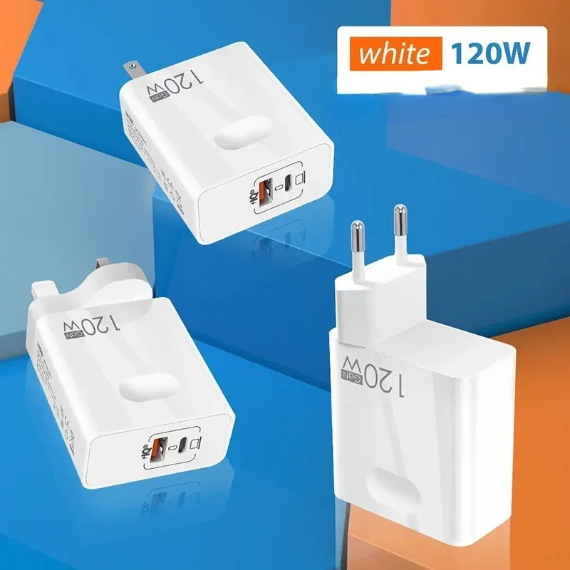 120w Fast Charger USB C Super Quick Charging Adapt... – Grandado