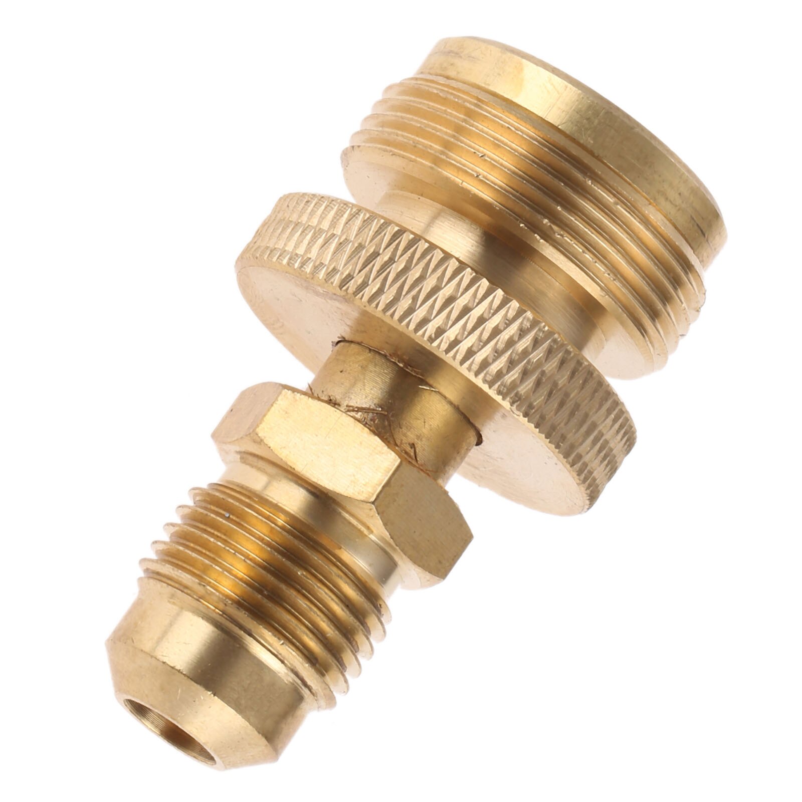 1lb Propane Tank Cansiter Regulator Adapter Connection Convert to 3/8" Male Flare Adapter Portable Camping Grill Stove Parts