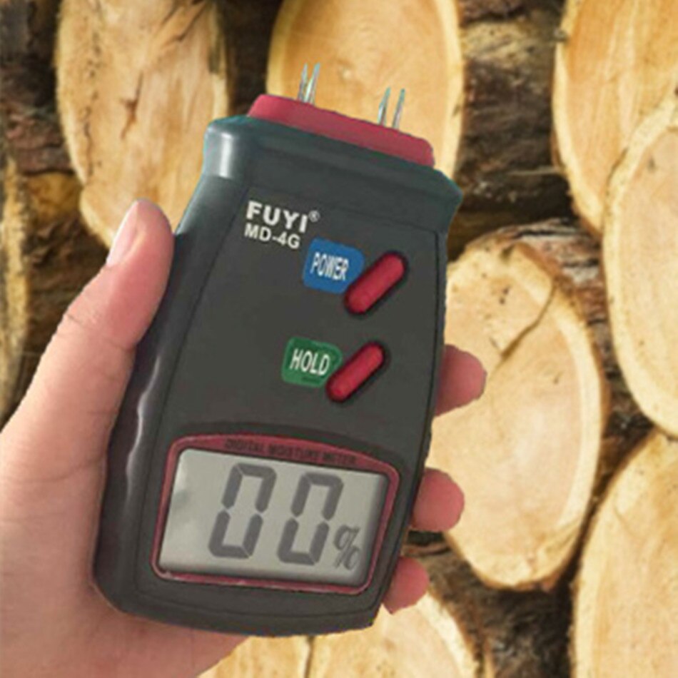 MD-4G Wood Moisture Tester Wooden Floor Carton Measurement Meter Content