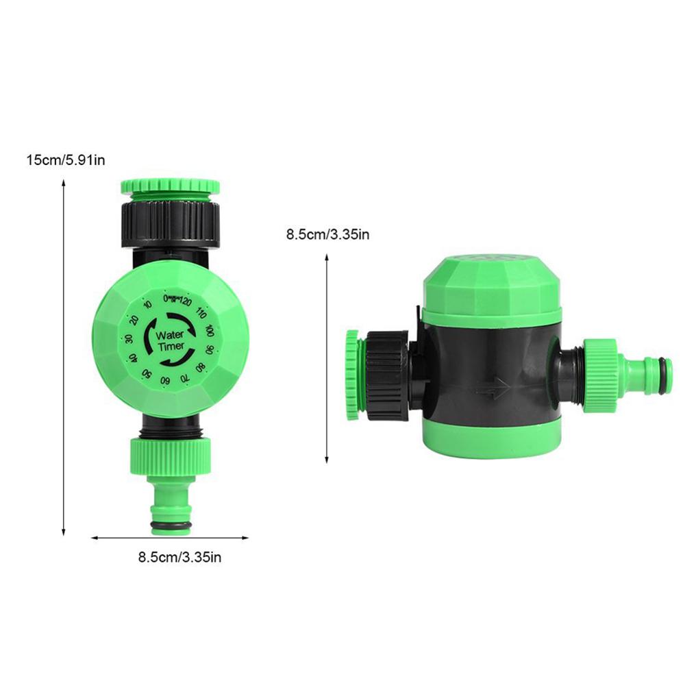 Sistema de Control de riego automático con temporizador de agua por goteo automático para jardín y plantas, sistema de riego con perilla para jardín y flores: Default Title