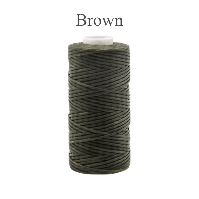 50M Leather Sewing Waxed Thread Hand Stitching Waxed Line Shoe Repair Needlework Multicolor Yarn Handicraft Tool: 16