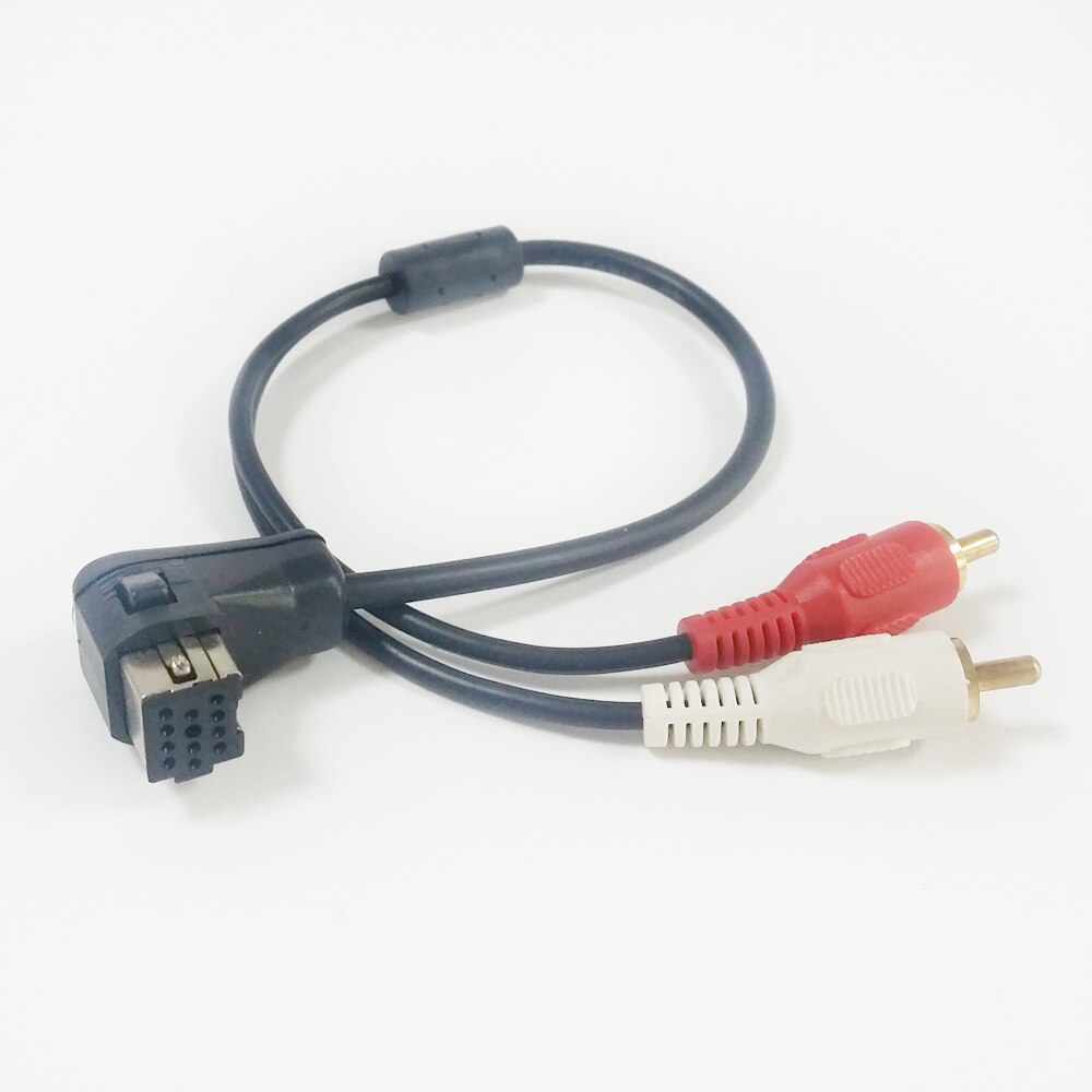 Biurlink Car Stereo Audio RCA Input Cable Adapter for Pioneer IP-Bus Port