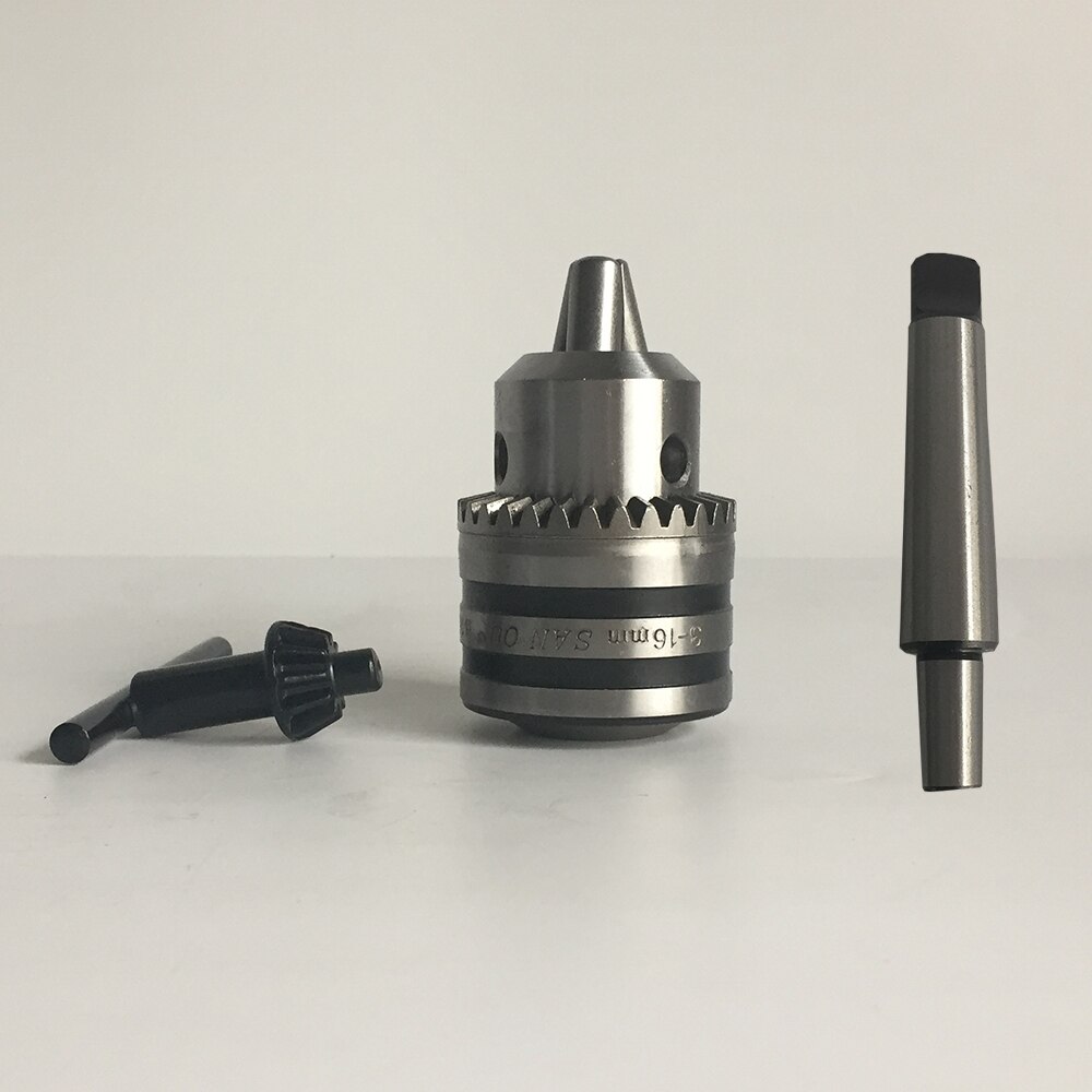 3-16mm tail stock SAN OU drill chuck B16 Shank MT2 drill arbor for lathe and drill press