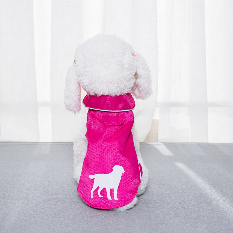 Vêtements créatifs pour animaux de compagnie, sans manches, à la , bande réfléchissante, gilet pour chiens, imperméables, respirants et fins