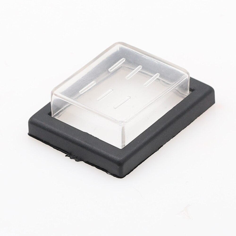 KCD4 Op-Off 16A 250VAC/20A 125VAC Rode Knop Licht Tuimelschakelaar 4 Pin Rocker Schakelaar: Waterproof cap