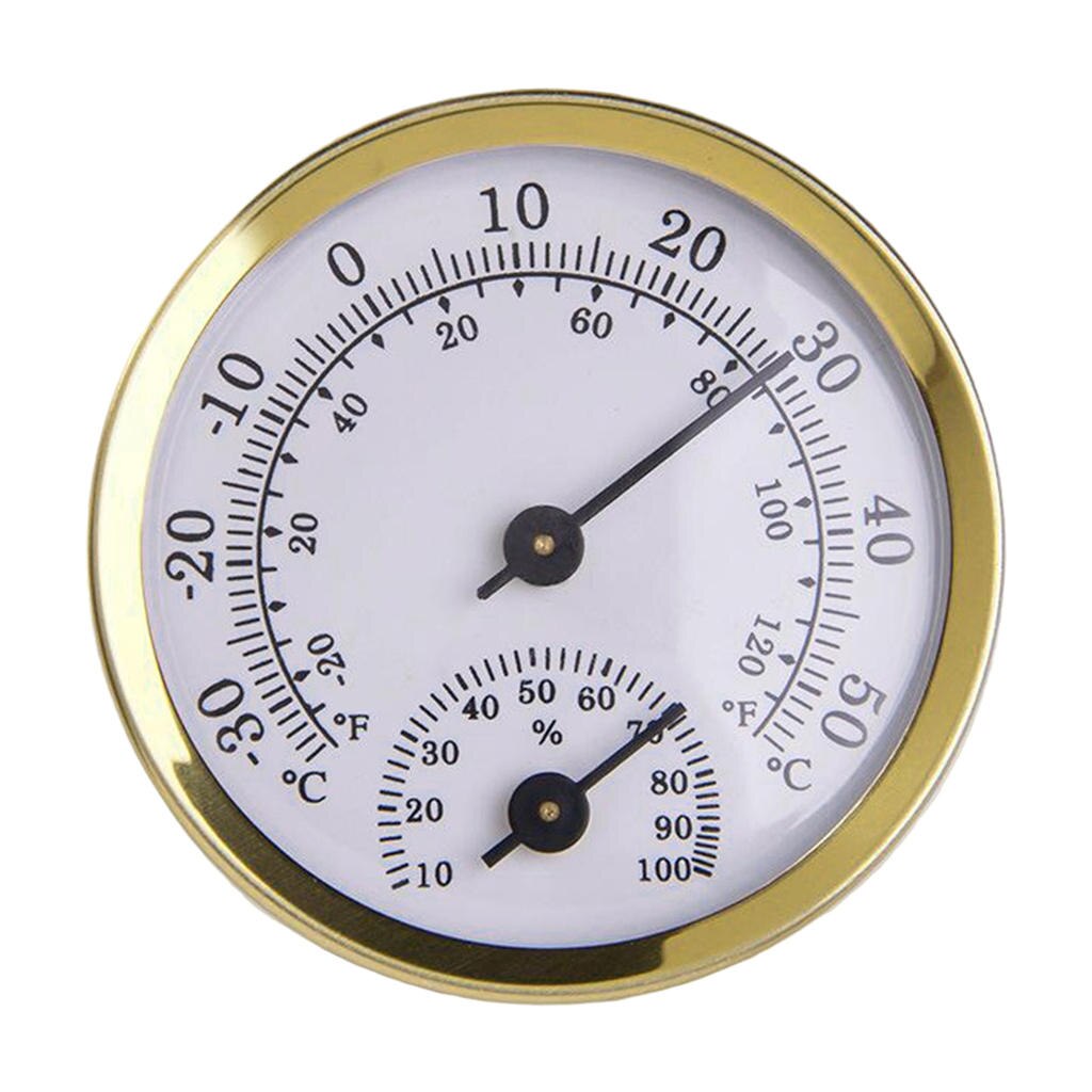 Mini Hygrometer Thermometer, 2-in-1 Analog Humidity Monitor Temperature Gauge