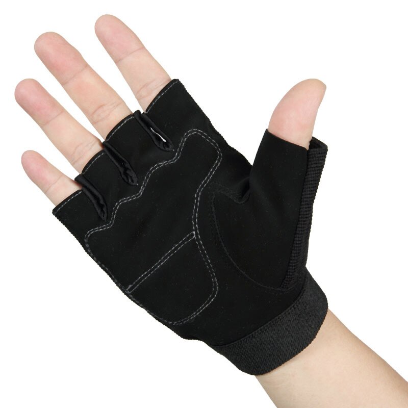 Povit Sport Fitness Half Vinger Handschoenen Ridding Handschoenen Fietsen Vingerloze Handschoenen Fitness Sport Handschoenen