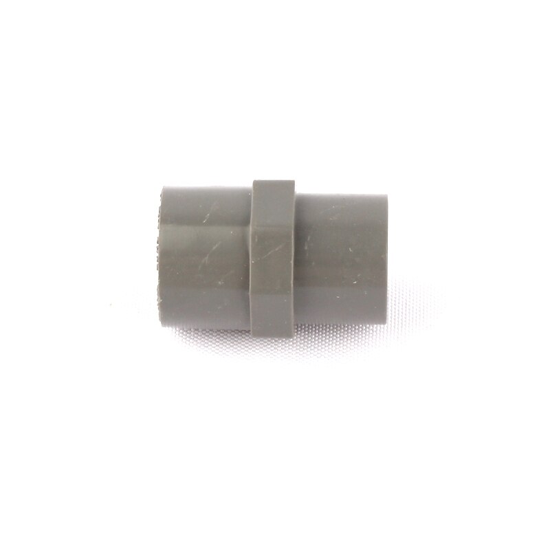 5pcs 1/2 Inch Female Thread to Inner Diameter 20mm PVC Straight Connector Grey Plastic Water Pipe Accessories