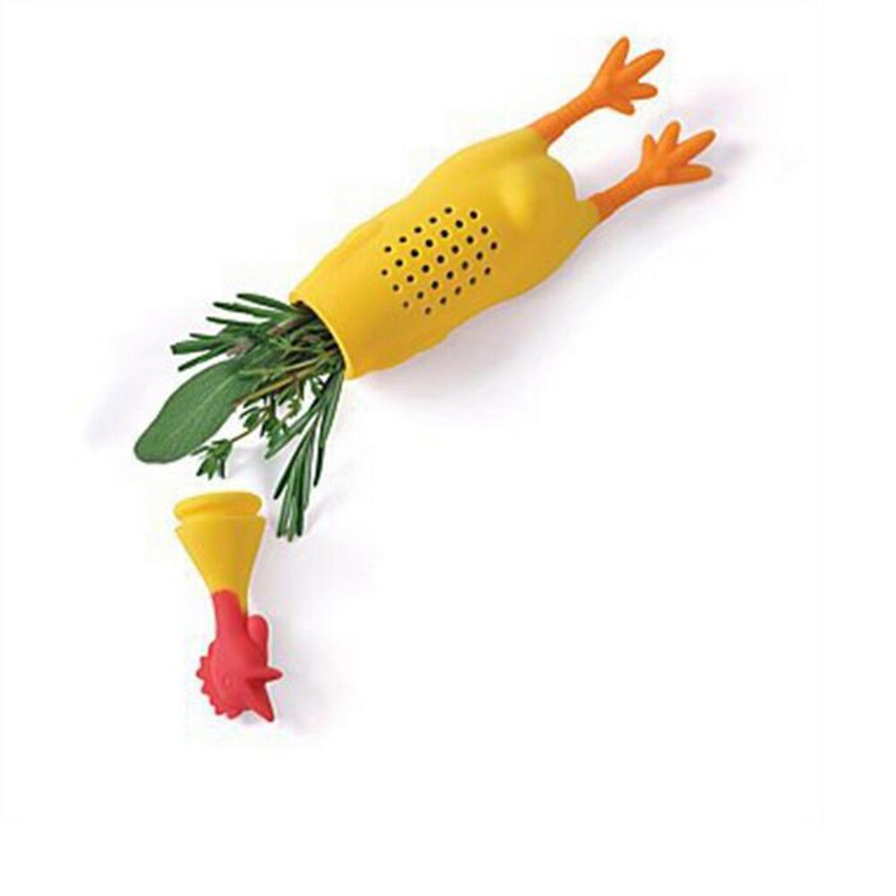1 PC Grappige Specerijen Kruiden Container Kip Schreeuwt Kip Pot Stoofpot Soep Kruiden Pot Creatieve Keuken Gadget 1050A