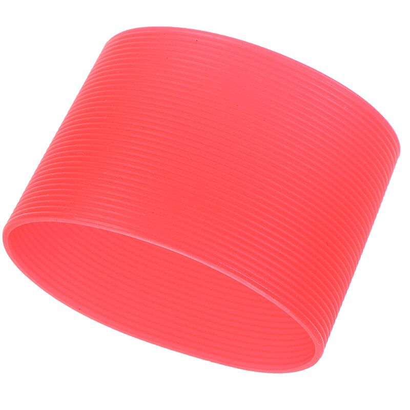 6CM silicone sleeves for mugs,Ceramic cup sleeves Stripes and vertical grain sleeves cover,heat insulation sleeves support: F