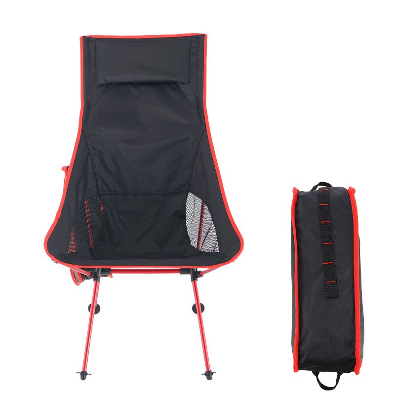 Ultralichte Vissen Klapstoel Draagbare al aire libre Vrije Tijd barbacoa Vissen Camping Klapstoel aluminio Strand Wandelstoel: 6