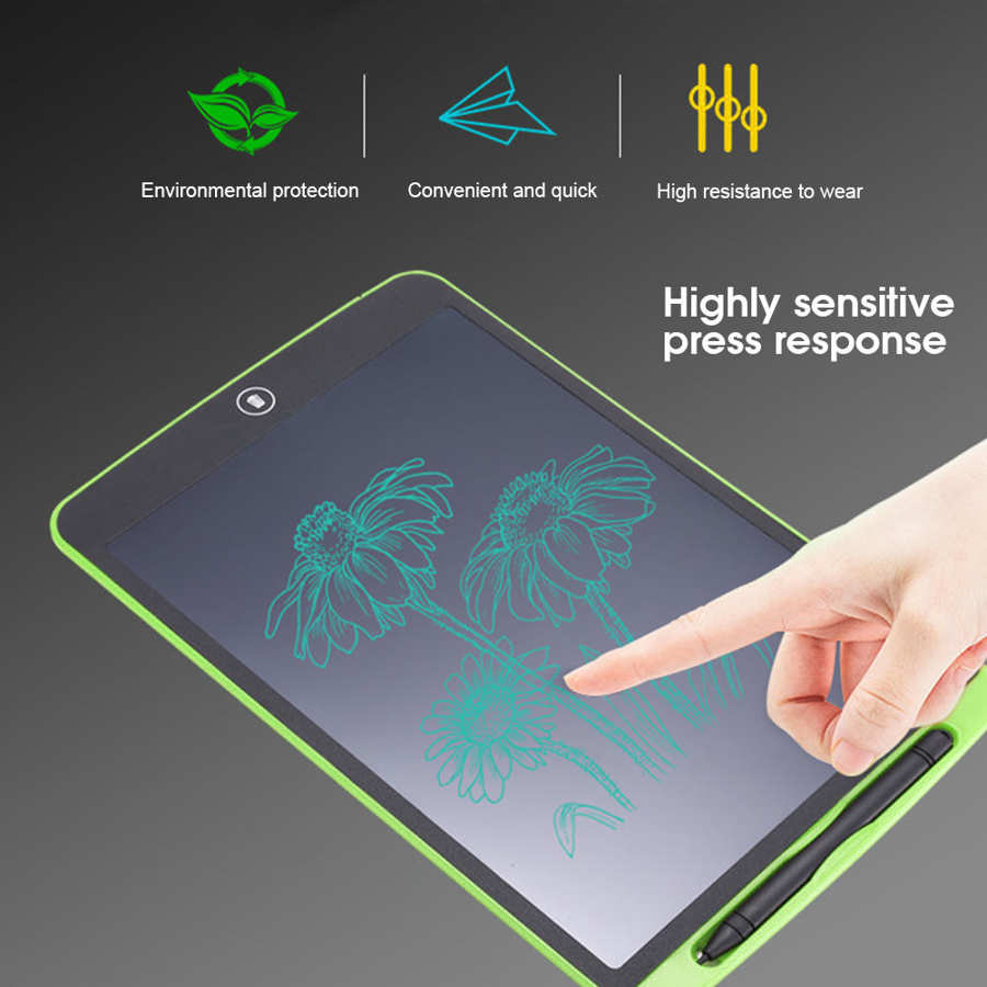12 Inch LCD Writing Pad Light Energy Electronic Blackboard Handwriting Drawing Board digital tablets for family/children