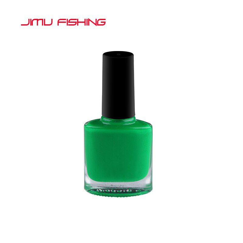 Flotteurs de pêche, peinture fluorescente, flotteurs à faire soi-même, bouée, peinture de queue, indicateur, peinture visible, couleur de queue, accessoires de réparation: Vert