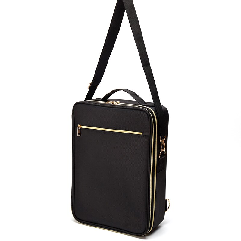 Voyage Épaule Sac À Dos Titulaire De Maquillage Boîte De Rangement Organisateur De Toilette Oxford Sacs À Main Beauté Manucure Cosmétique: Default Title