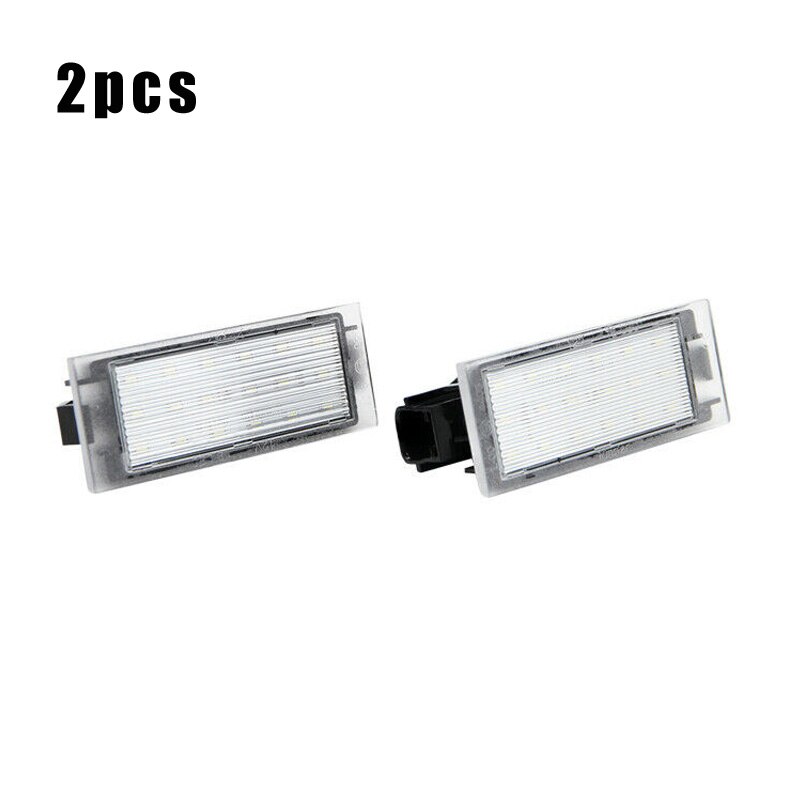 2 Stuks Kentekenverlichting Led Voor Smart Fortwo Forfour Verlichting Brand