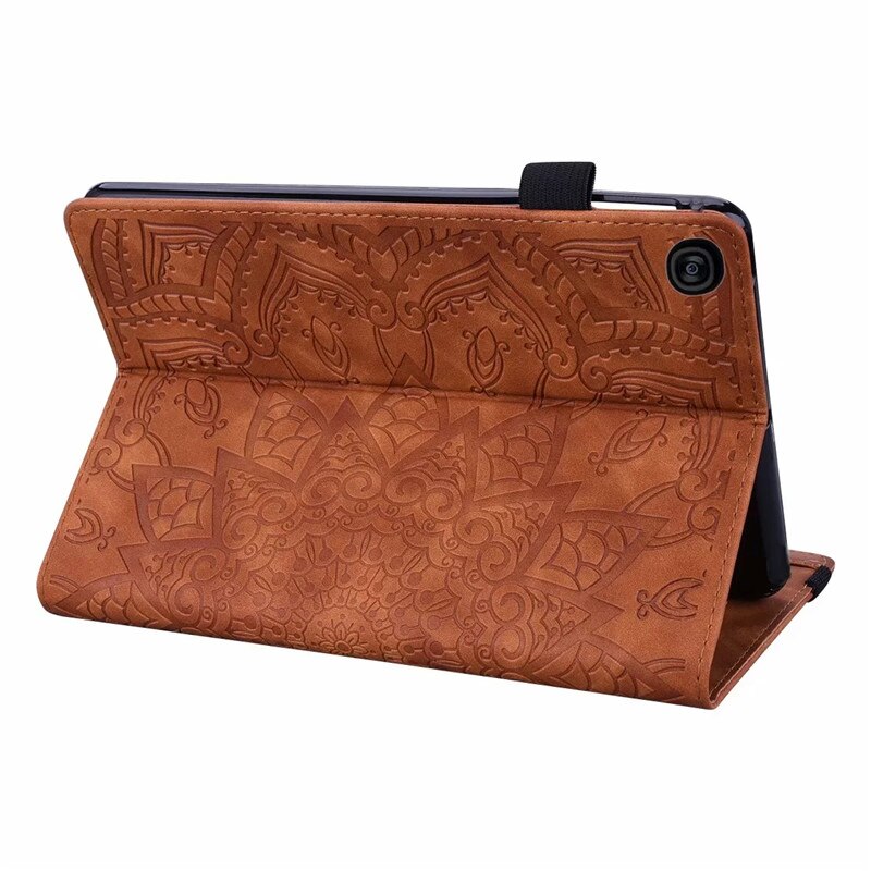VIGENCIA Tablet Case for Samsung Galaxy Tab S5e 10.5" - Embossed Leather - Shockproof, Anti-Dust