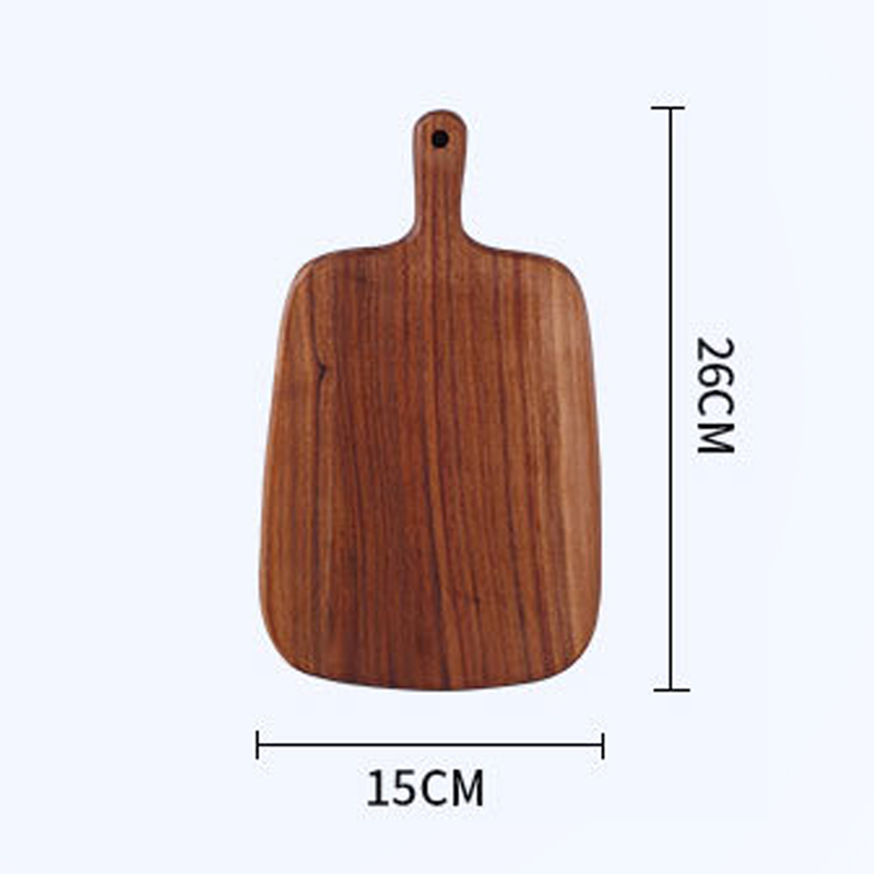 Japanese black walnut chopping board chopping board, Western pizza sushi steak tray board Wood Bread tray fruit: A-3
