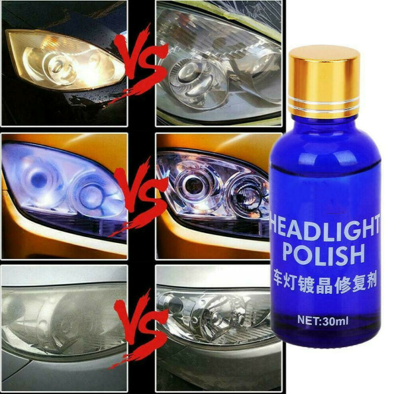 30ML Car Auto Headlight Renovation Repair Agent Cleaner 1Pcs Car Coating Repair Set Liquid Scratches Oxidation Polishing Coat