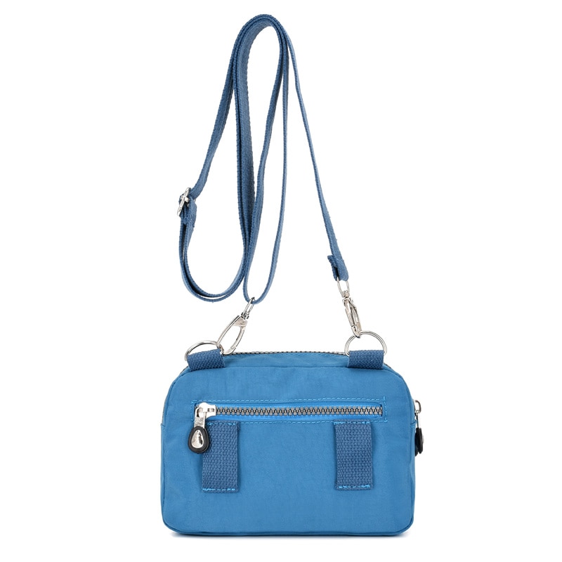 Vrouwen Messenger Bags Kleine Portemonnee Schoudertas Vrouwelijke Waterdichte Nylon Crossbody Tassen Taille Packs Handtassen