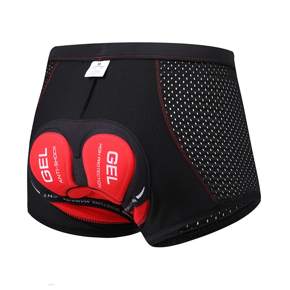 Upgrade Cycling Shorts Mesh Cycling Underwear Gel Pad Shockproof Cycling Shorts Underpants MTB Bike Underwear