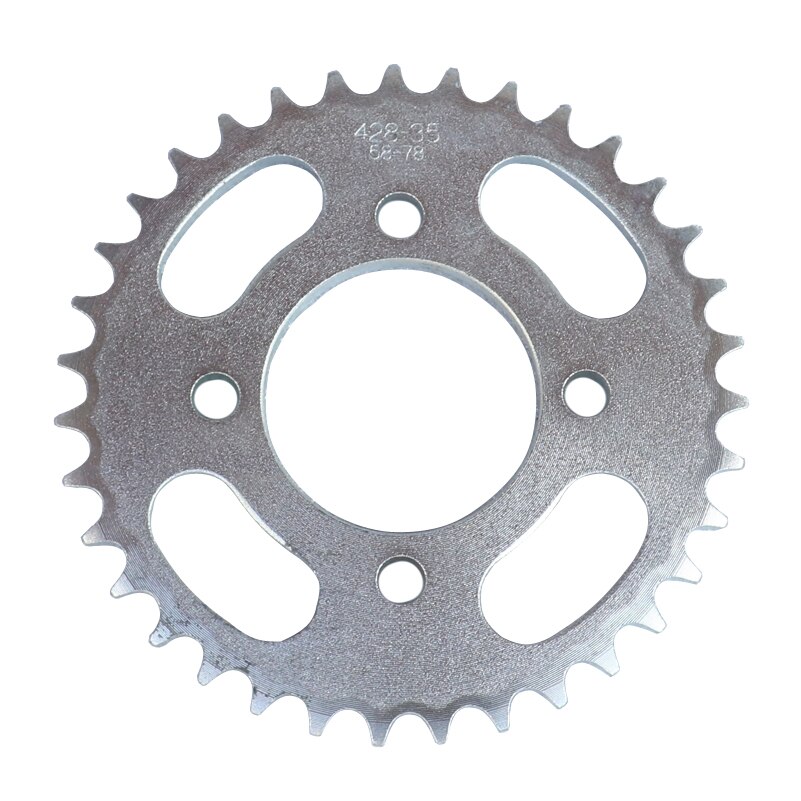 428 43T 76mm Aluminum Billet Rear Sprocket For 50cc-190cc Pit Dirt Bike