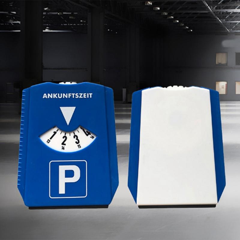 Outil de temps de stationnement d'affichage en plastique de signe de stationnement multifonctionnel de minuterie de disque de voiture avec des accessoires automatiques de pelle à neige